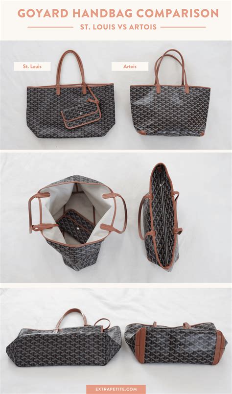 goyard artois vs saint louis|reversible goyard tote bag.